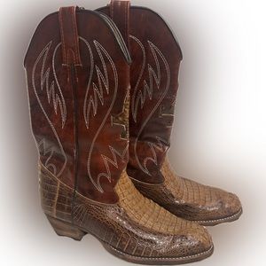 Handcrafted Men’s Carmen Alligator Boots